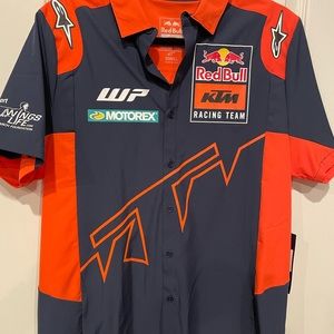 RedBull KTM crew shirt. New, never worn, smoke free, pet free home.